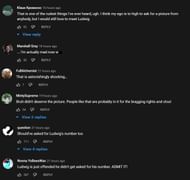 Fans react to Ludwig's story (Image via Ludwin Clips/YouTube)